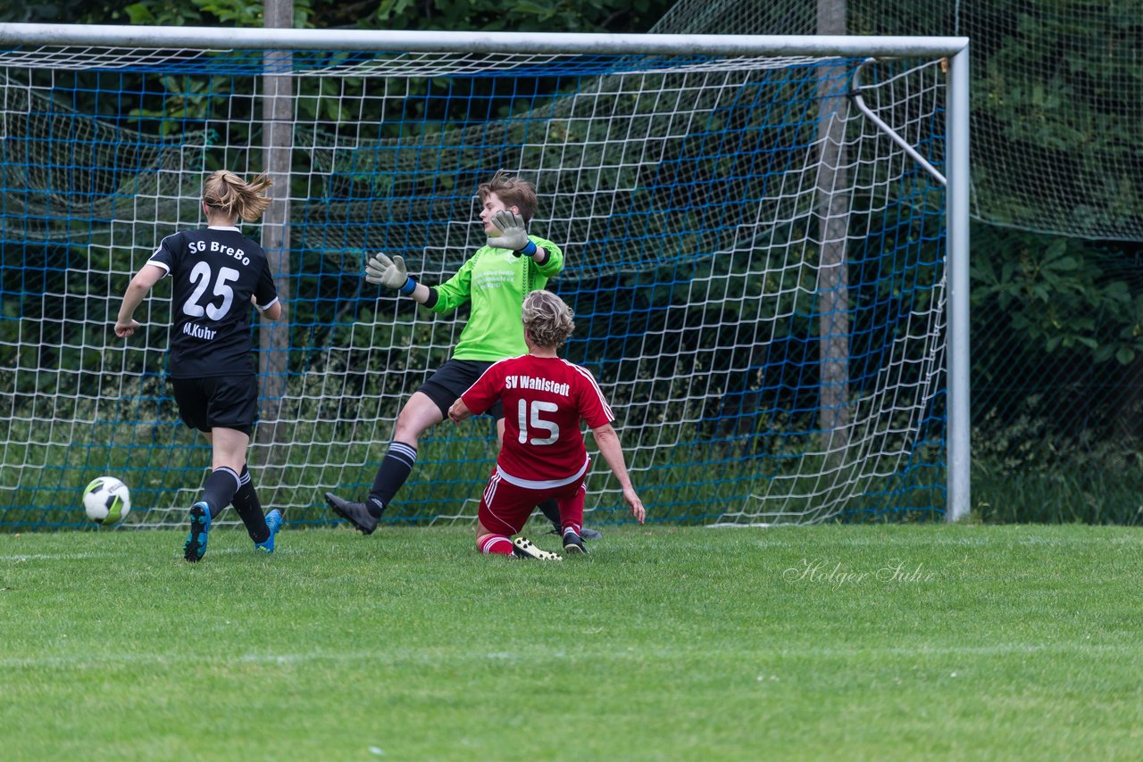 Bild 159 - Aufstiegsspiel SG Borgstedt/Brekendorf - SV Wahlstedt : Ergebnis: 1:4